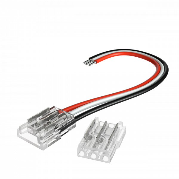 12365-1 Geniled Piercing Connectors 3pin with wire for flexible connection or MIX 8mm tape connection 2pcs