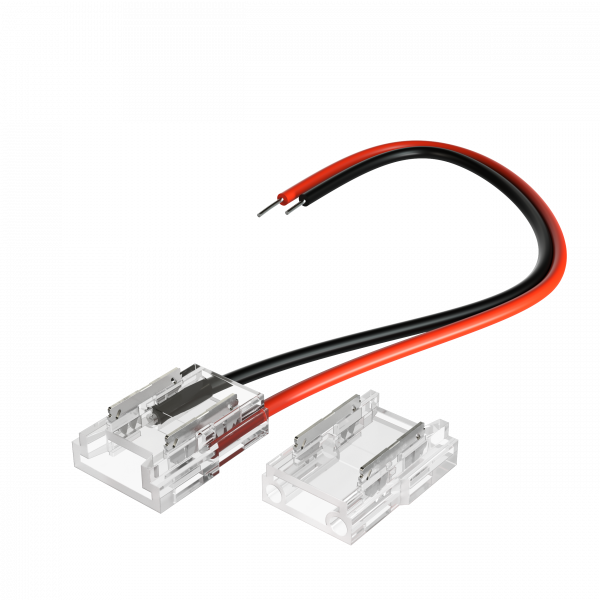 12356-1 Geniled Piercing connectors 2pin (5mm) with wire for flexible connection or tape connection 8mm 2pcs