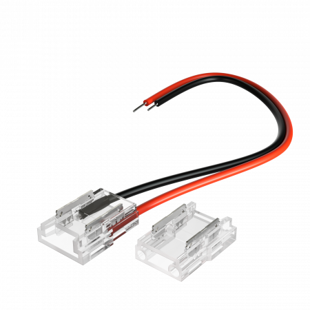 12356-1 Geniled Piercing connectors 2pin (5mm) with wire for flexible connection or tape connection 8mm 2pcs